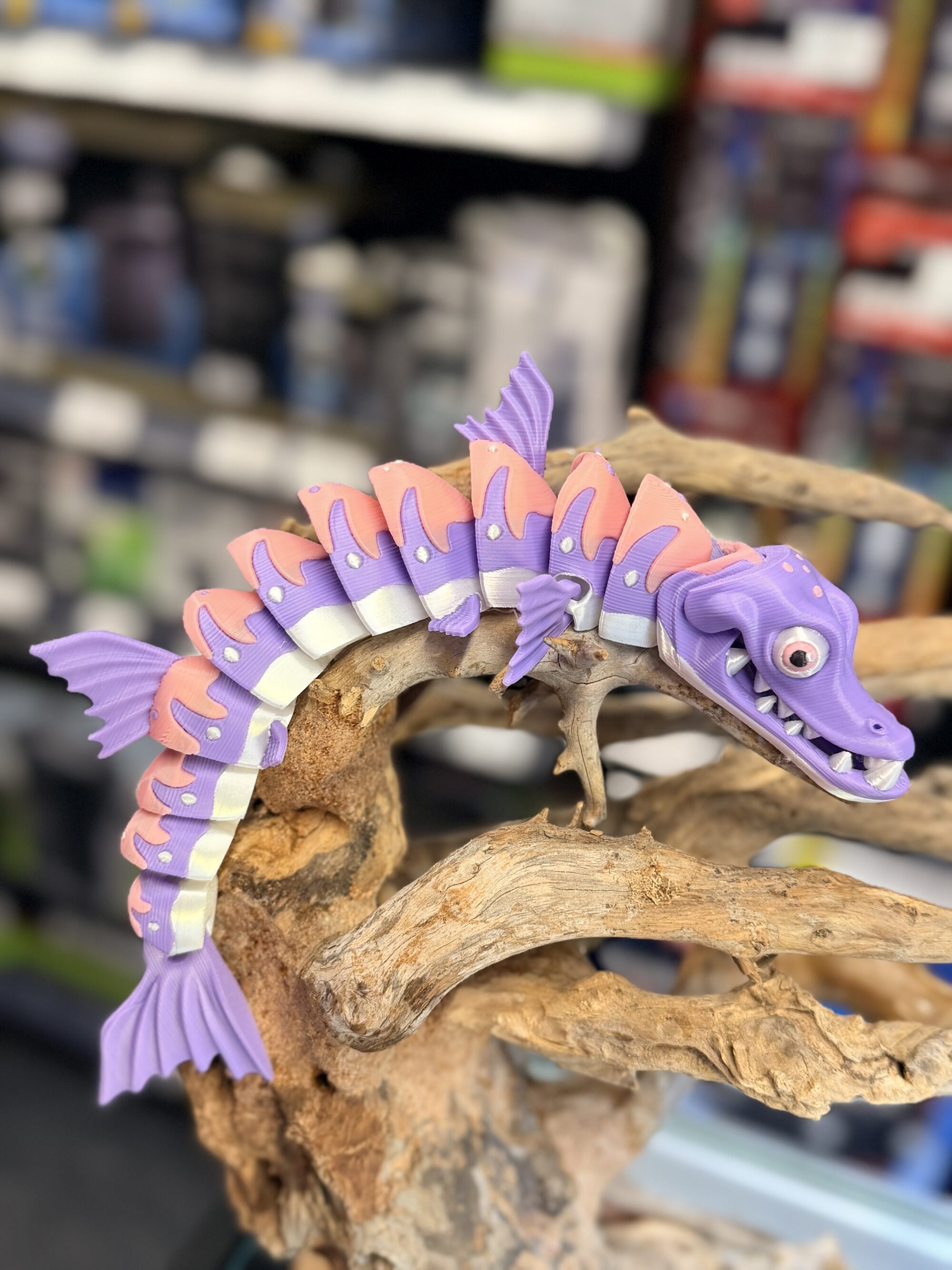 3D Printed Flexi Baracuda - Mother of Aquatics
